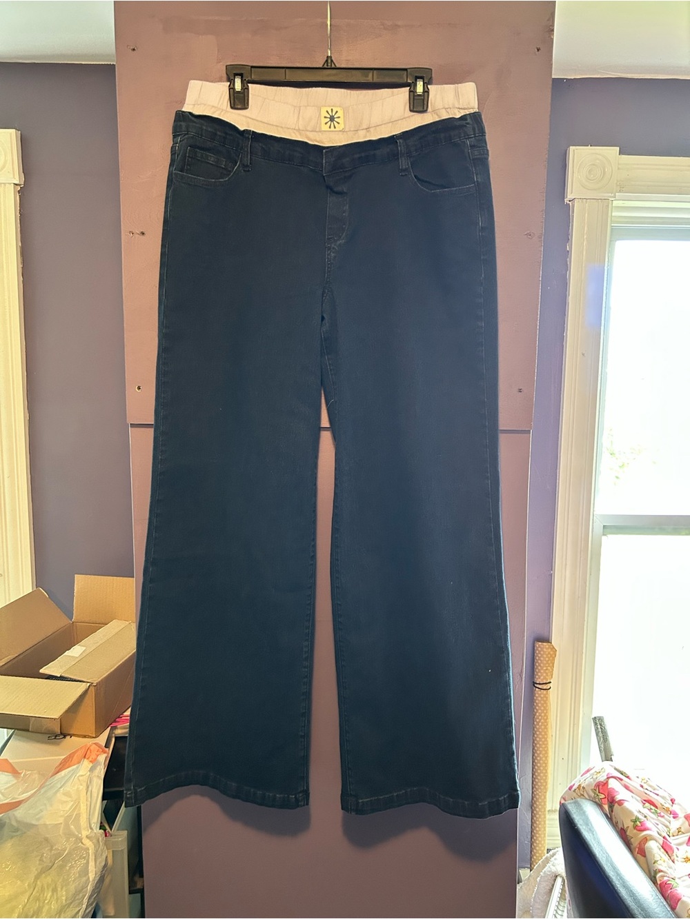 Delia's dolls kill wide leg jeans boxer size XXL